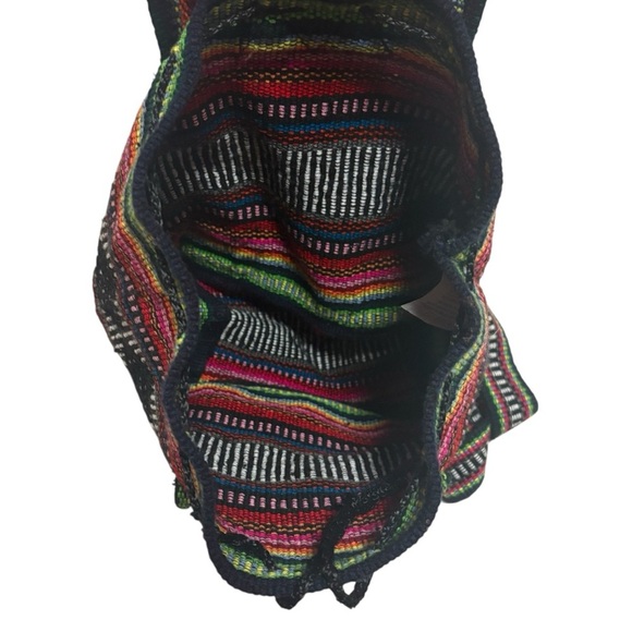 Multicolor Striped Women's Muni Backpack - Picture 4 of 4